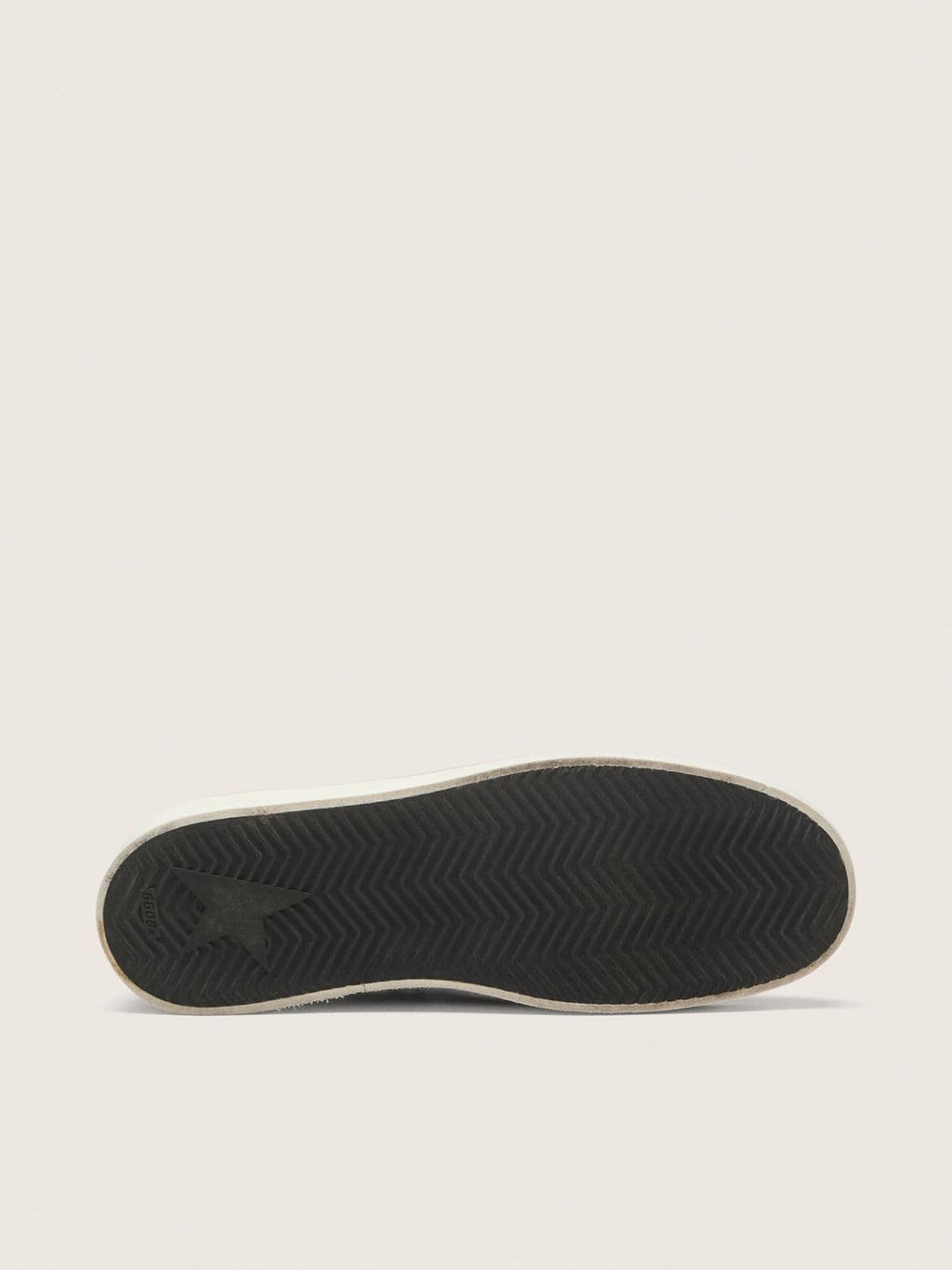 Stardan homme en cuir blanc et noir